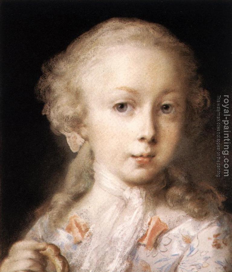 Rosalba Carriera : Young Lady of the Leblond Family